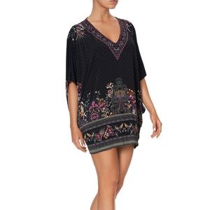 Camilla Bat Sleeve Dress Restless Nights O/S NWT